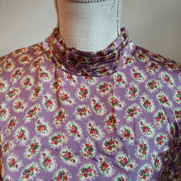 Zara satin dress size XL - Picture 5 of 12